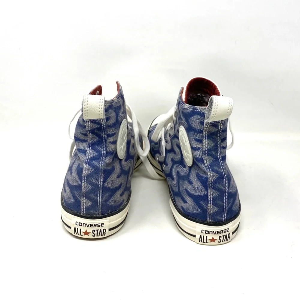 Converse Missoni Chuck Taylor High Top Auburn Egret  Men Canvas Sneakers 151255C - Picture 7 of 9